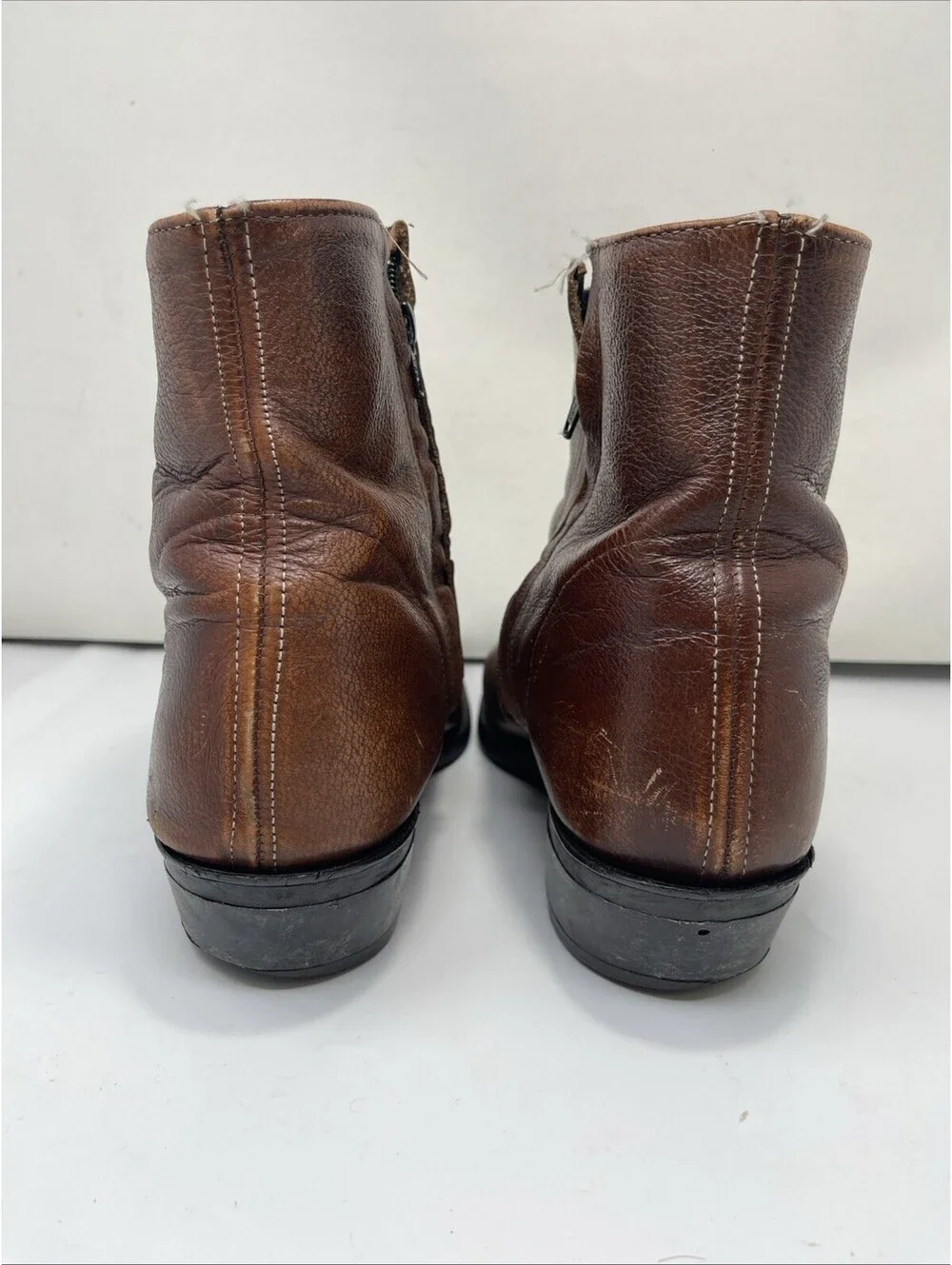 Laredo 5724 Men's Size 13 D Brown Leather Cowboy Western Boots Made In USA